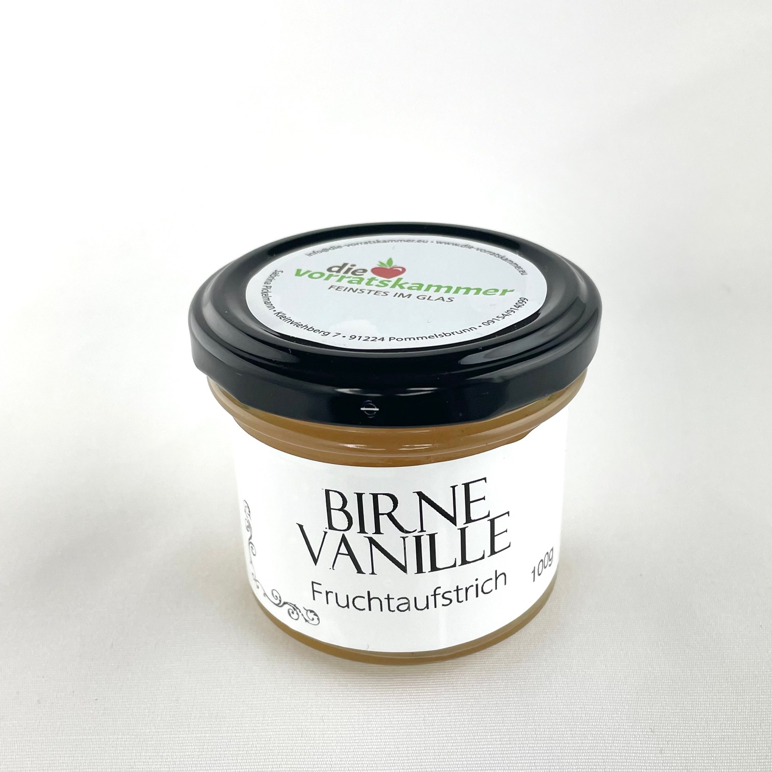 Birne-Vanille Fruchtaufstrich